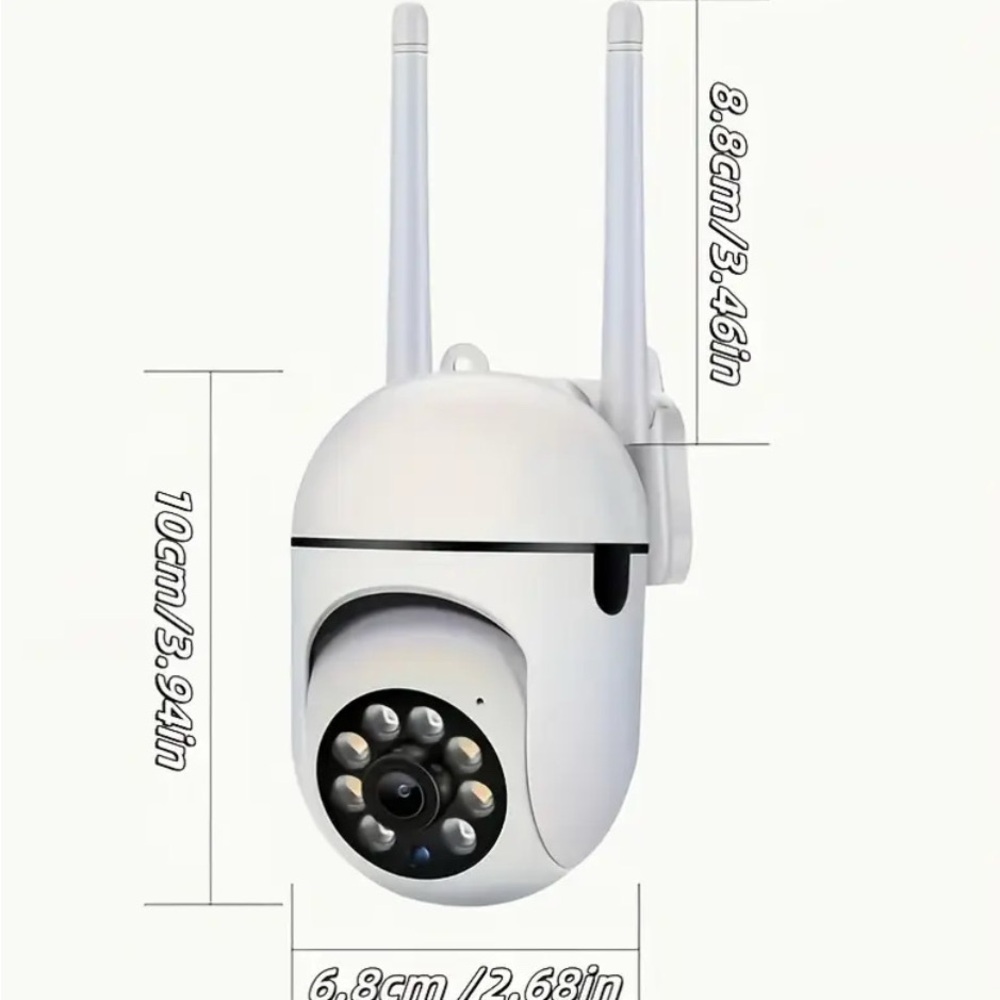 White Security Camera Set - Picture 4 of 8
